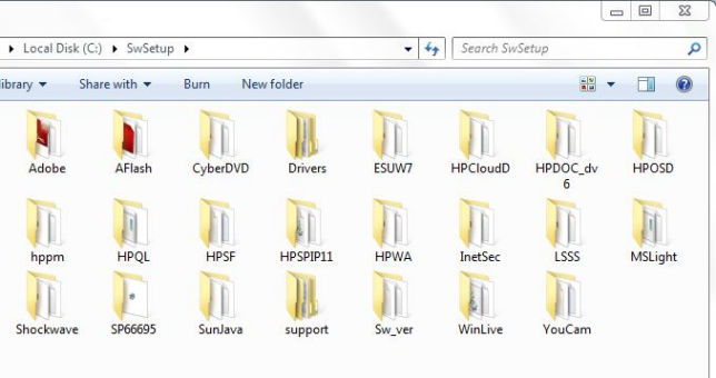 swt что это за папка в windows 10