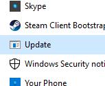 Что такое update в автозагрузке windows 10